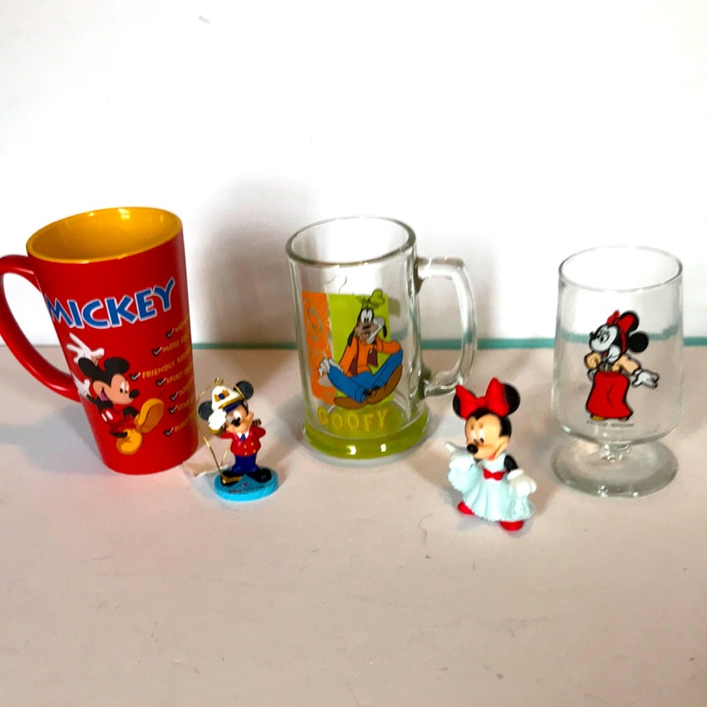 Vintage Disney bundle lot collectibles Mickey